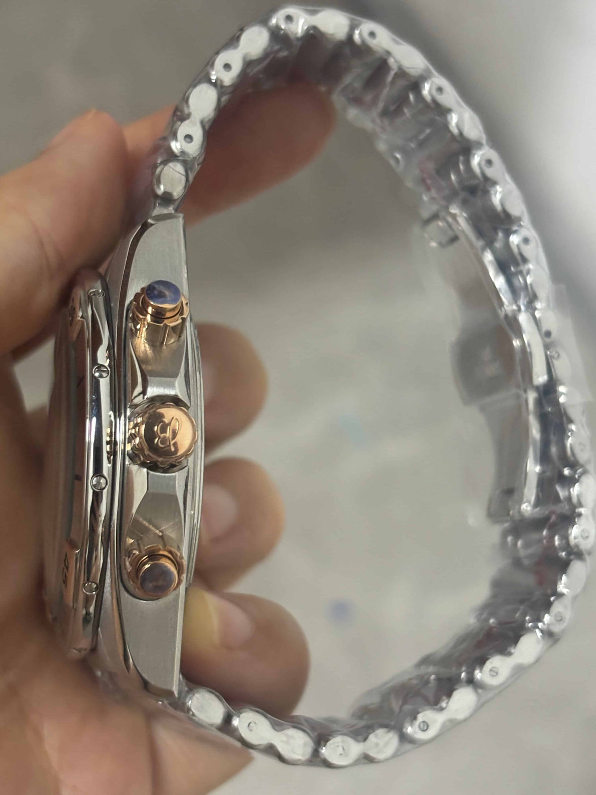Replica Stainless Steel Japanese Vk Quartz Movement Watch BL186