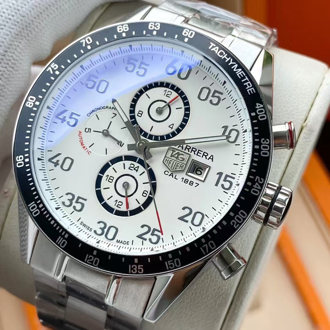 Carrera Calibre 01 Replica  Automatic Mechanical Movement Mens Watches 44mm
