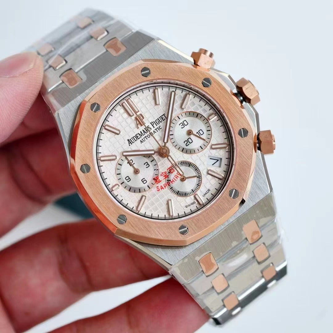 Replica Royal Oak 904l Stainless Steel Quartz Watch for Men 42mm