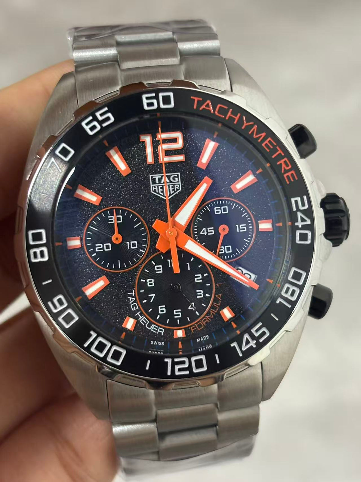 FORMULA 1 Replica Japanese VK Quartz Movement Mens Watches 44mm