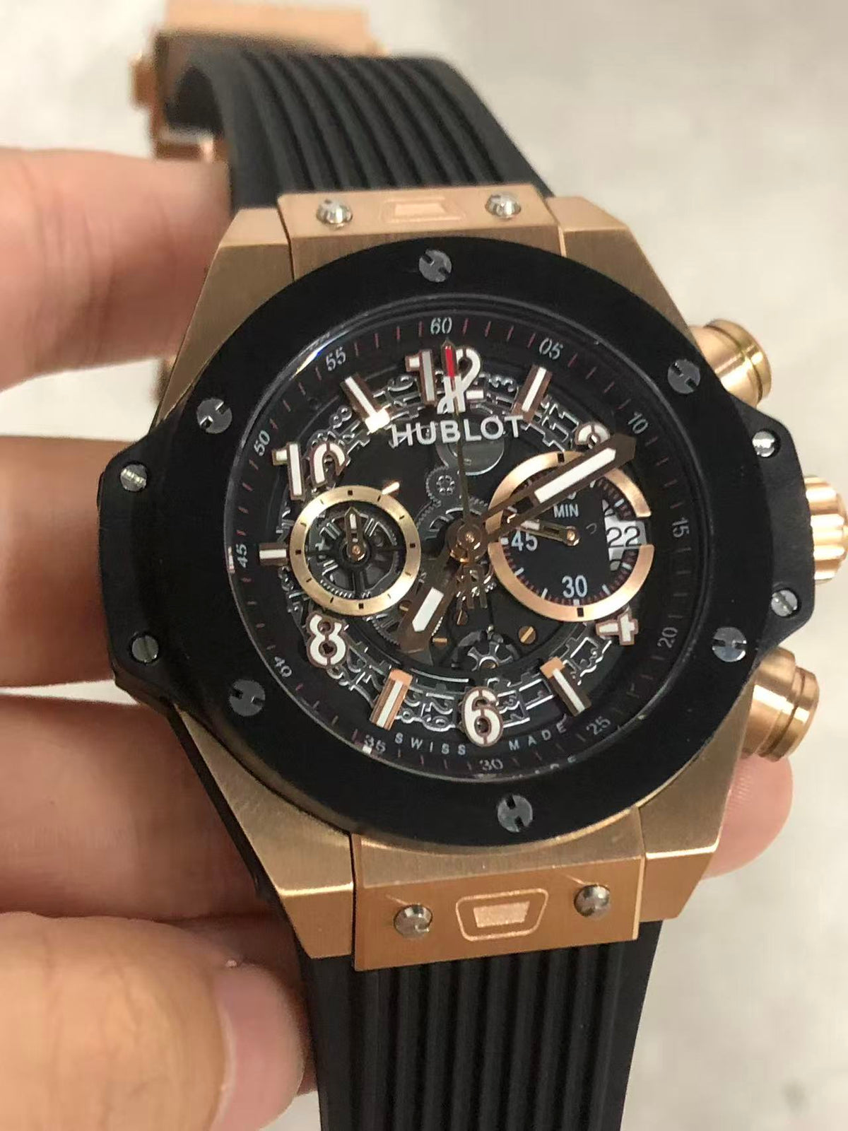 Replica 904l Japanese VK Quartz Movement Mens Watches 42mm