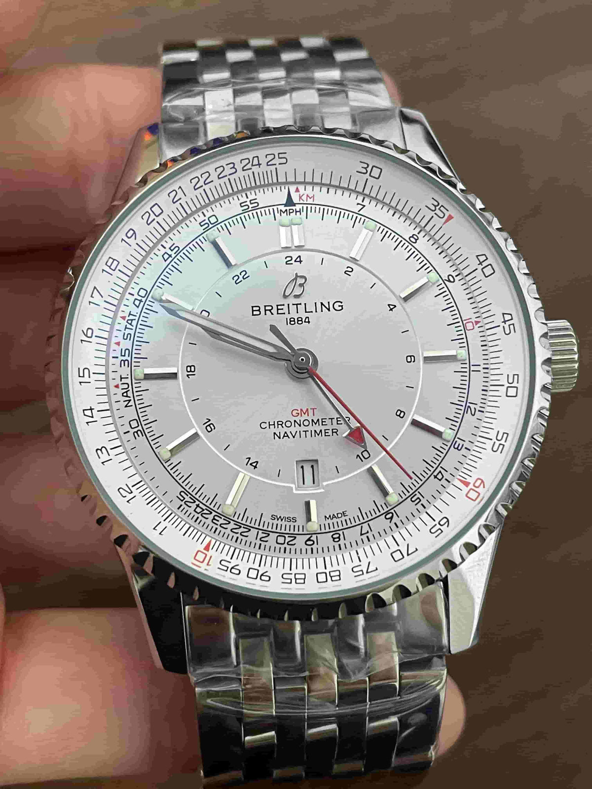 Replica Stainless Steel Japanese Vk Quartz Movement Watch BL252