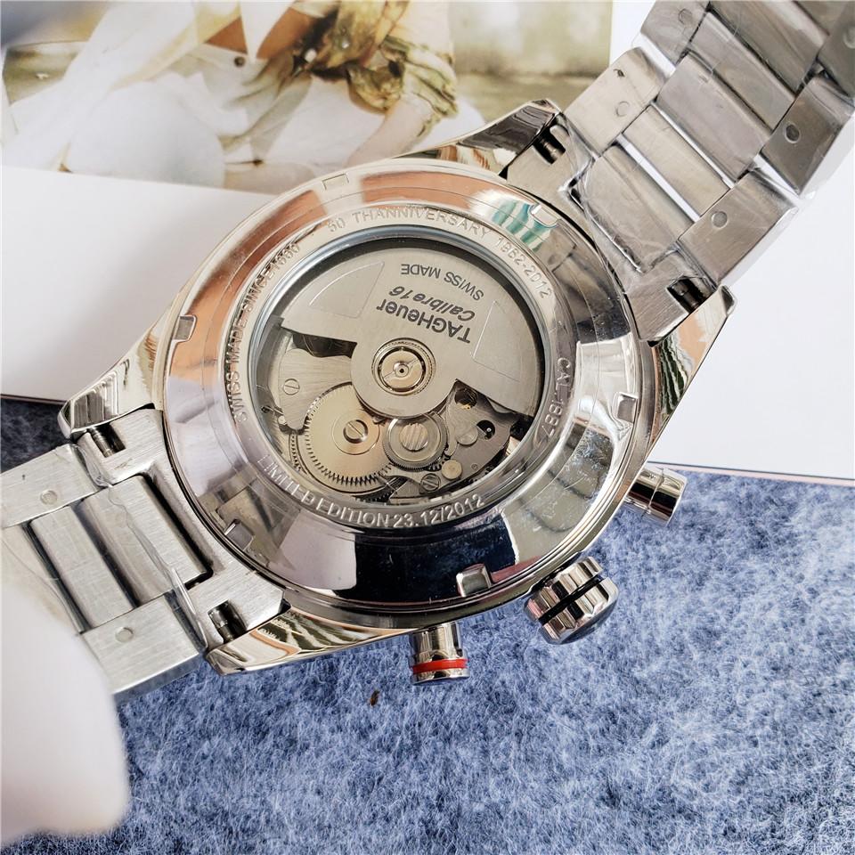Carrera Calibre 01 Replica  Automatic Mechanical Movement Mens Watches 44mm