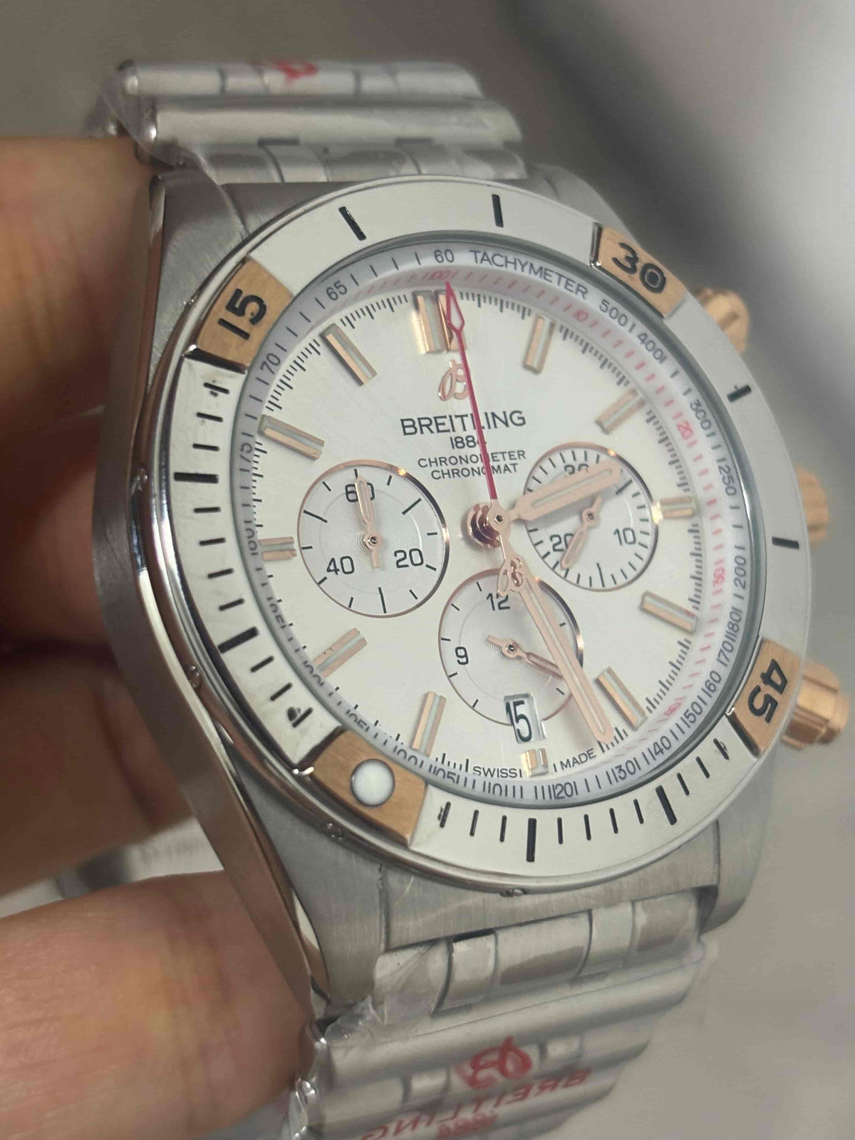 Replica Stainless Steel Japanese Vk Quartz Movement Watch  BL186
