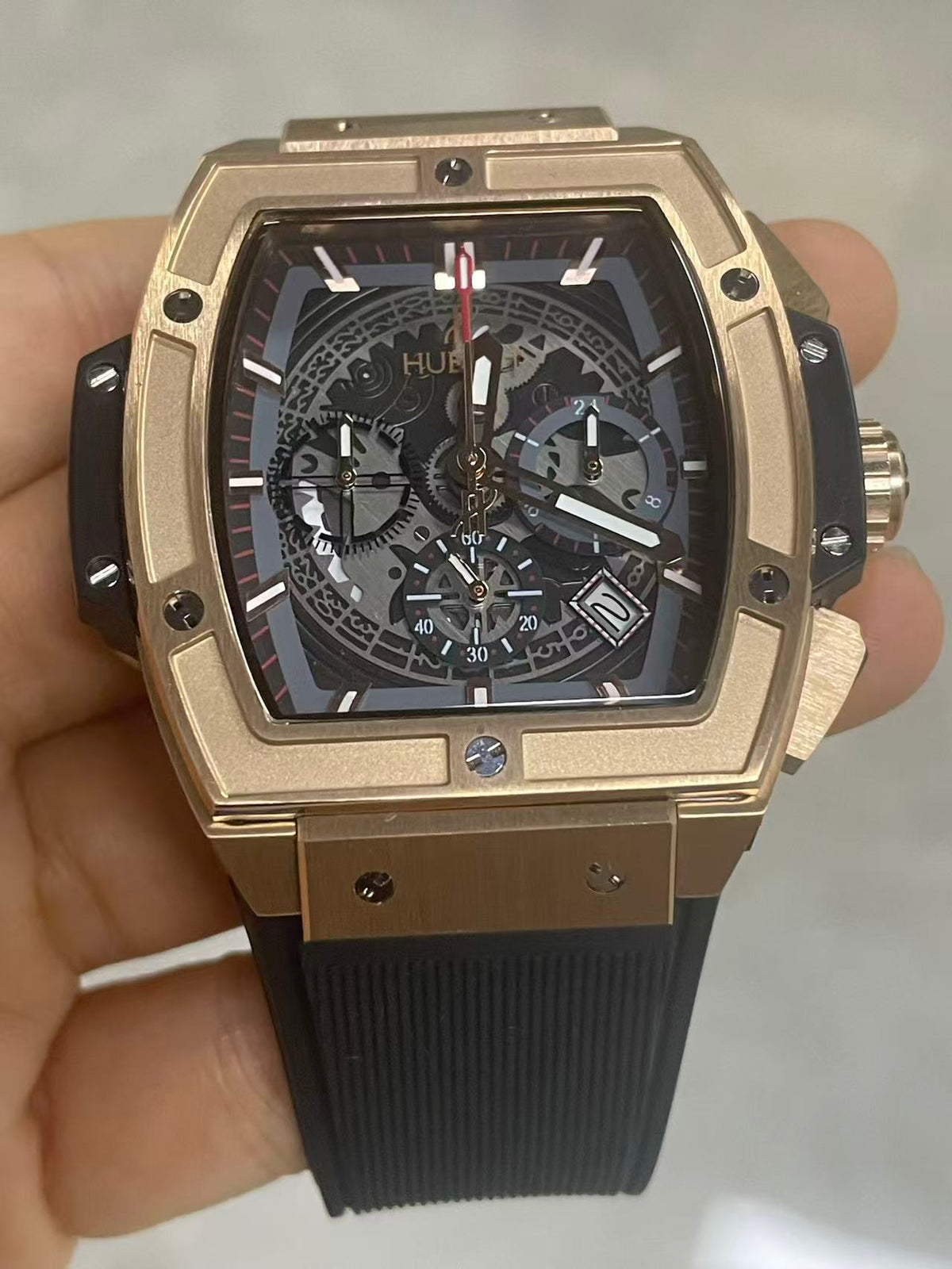 Replica 904l Japanese VK Quartz Movement Mens Watches 42mm