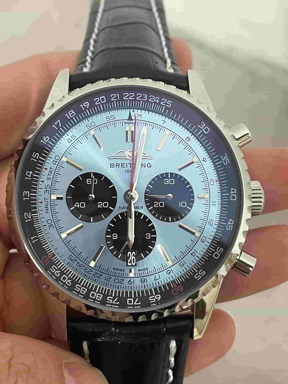 Replica Stainless Steel Japanese Vk Quartz Movement Watch BL231