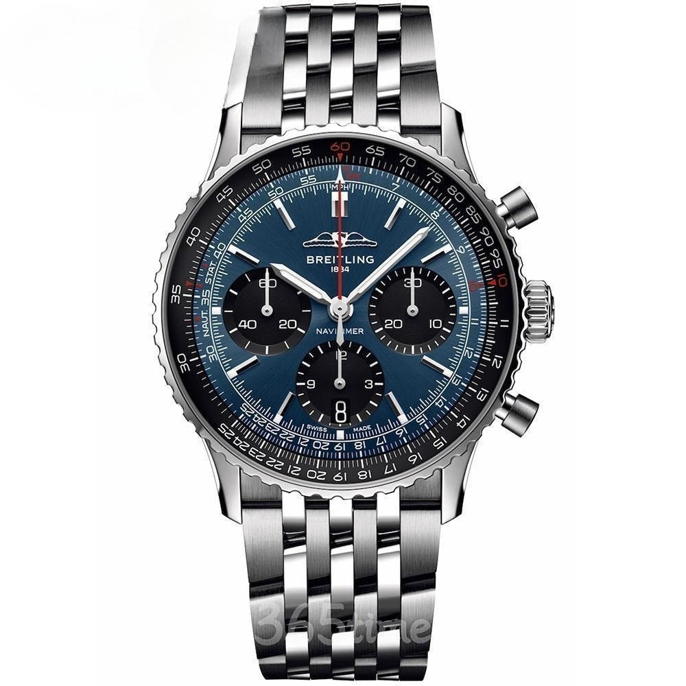 Replica Stainless Steel Japanese Vk63 Quartz Movement Watch BL05