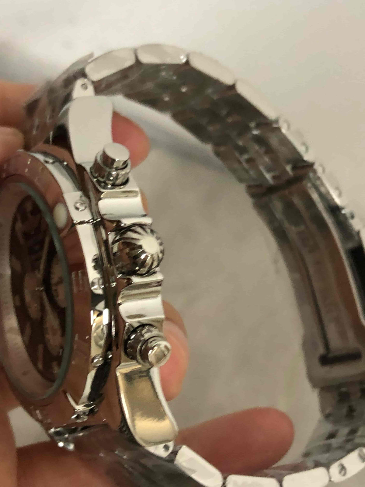 Replica Stainless Steel Japanese Vk Quartz Movement Watch BL208