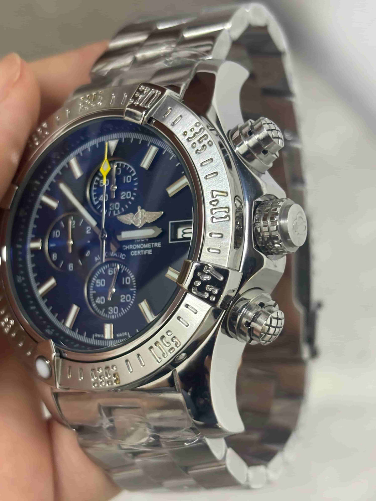 Replica Stainless Steel Japanese Vk Quartz Movement Watch  BL185