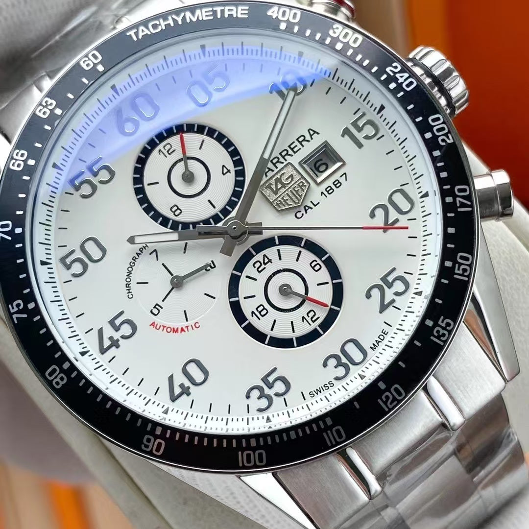 Carrera Calibre 01 Replica  Automatic Mechanical Movement Mens Watches 44mm