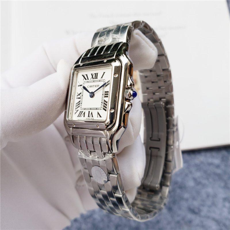 Replica Panthere 904l Stainless Steel Quartz Watch 22mm 27mm