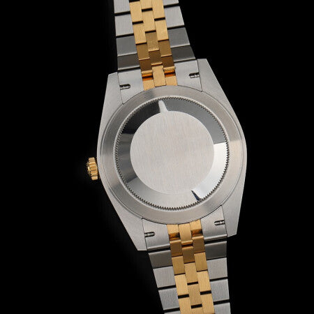 Replica Automatic Watch for Men DateJust Gold Black Dial 41mm