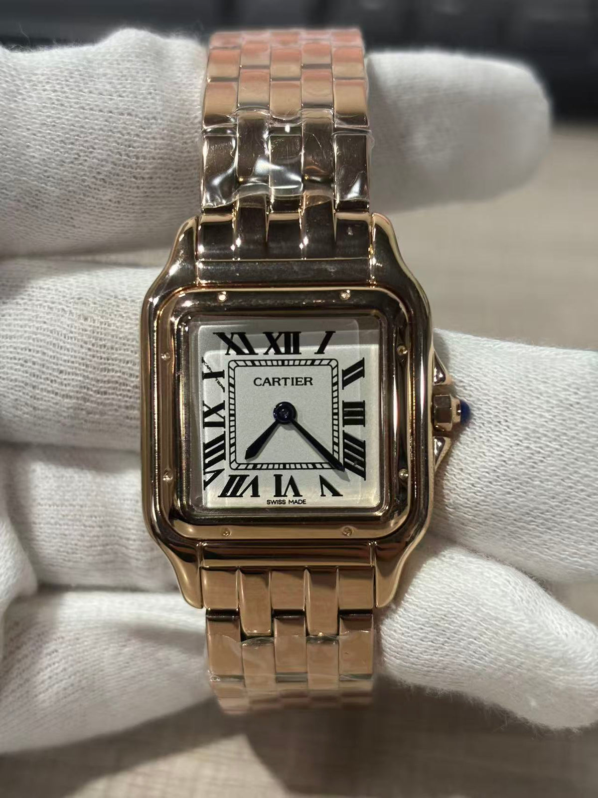 Replica Panthere 904l Stainless Steel Quartz Watch 22mm 27mm