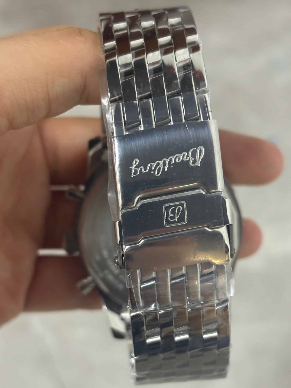 Replica Stainless Steel Japanese Vk Quartz Movement Watch  BL184