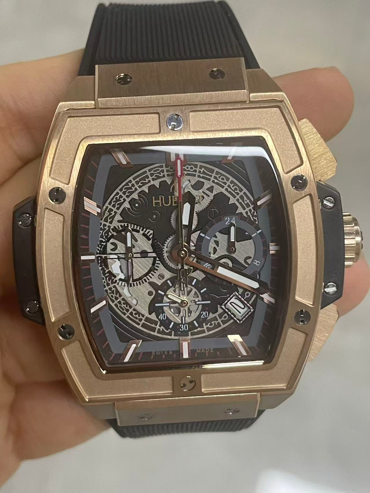 Replica 904l Japanese VK Quartz Movement Mens Watches 42mm