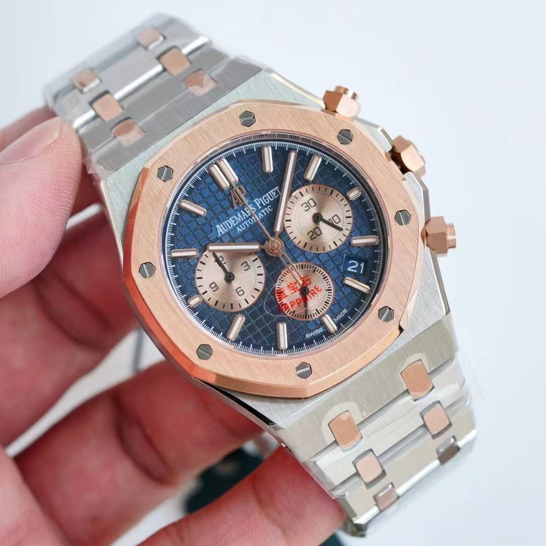 Replica Royal Oak 904l Stainless Steel Quartz Watch for Men 42mm
