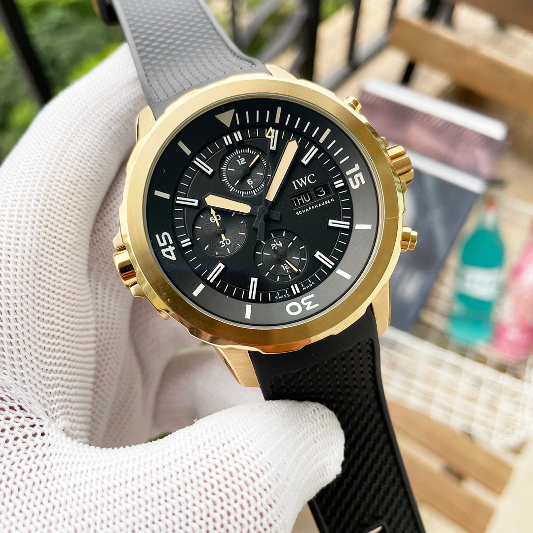 Replica AQUATIMER Japanese VK Quartz Movement Mens Watches 44mm