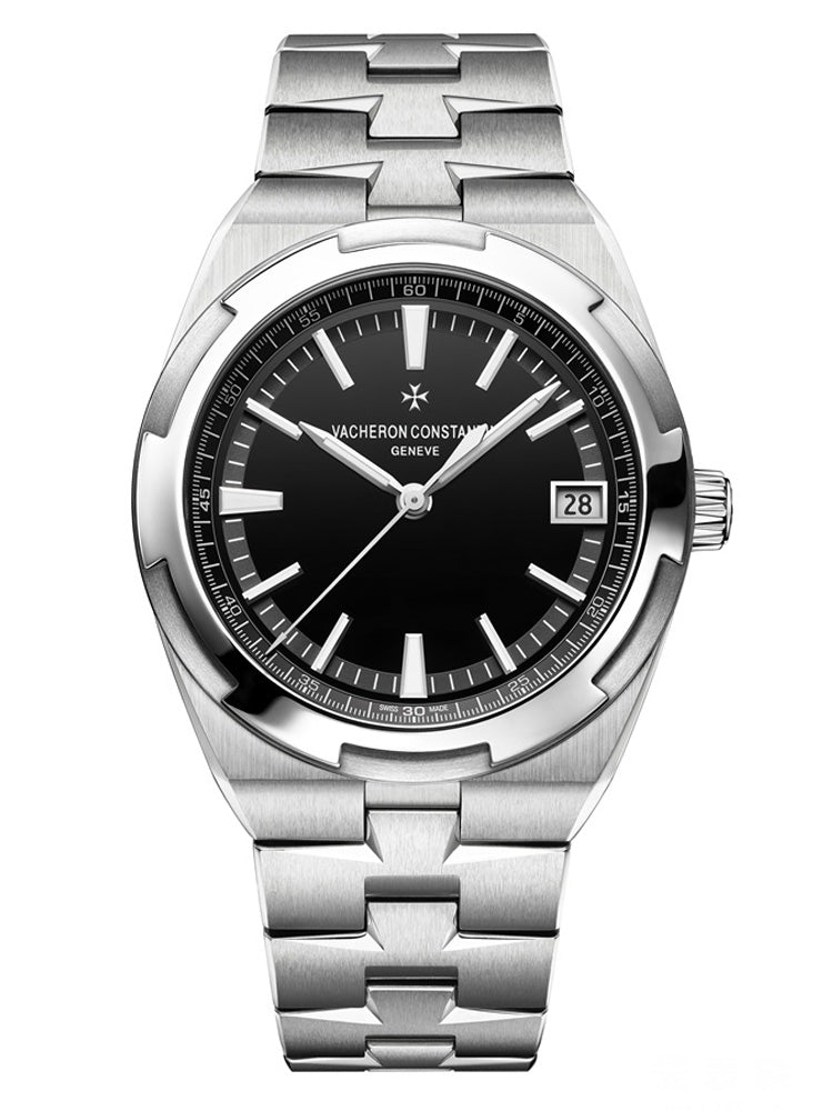 Luxury Automatic Mechanical Watch for Men Wristwatch Stainless Steel Date Overseas 41mm