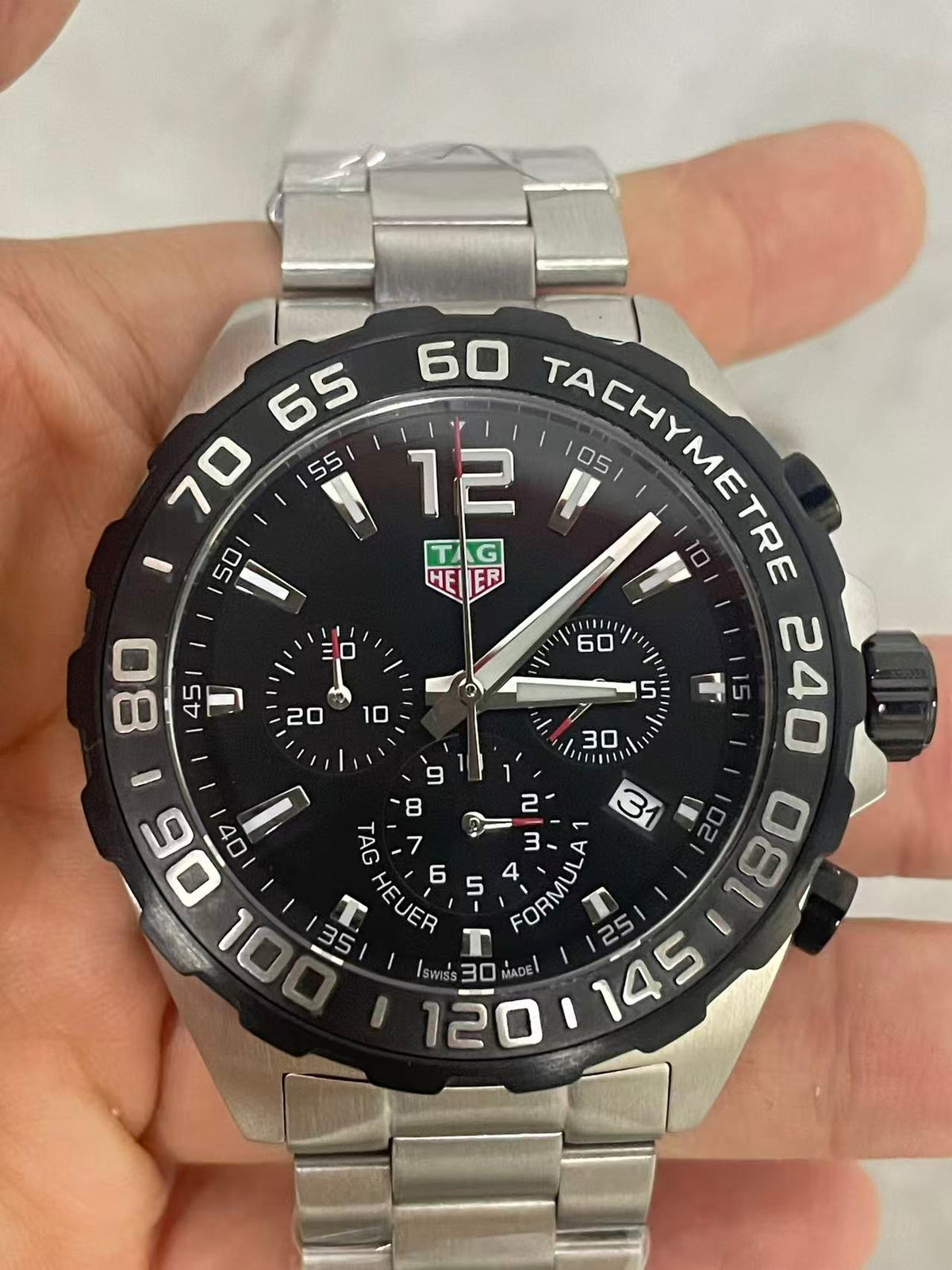 FORMULA 1 Replica Japanese VK Quartz Movement Mens Watches 44mm