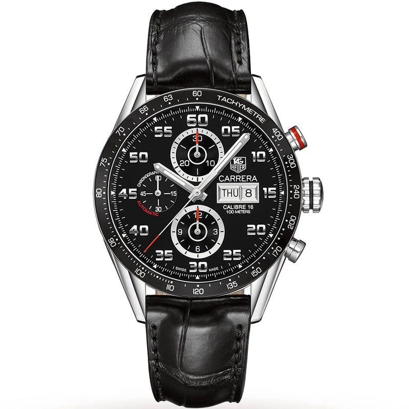 Carrera Calibre 01 Replica  Automatic Mechanical Movement Mens Watches 44mm