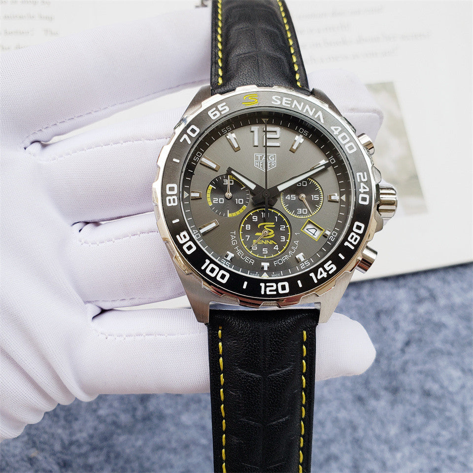 Replica FORMULA 1 904l Stainless Steel Japanese VK Quartz Movement Watch 45mm