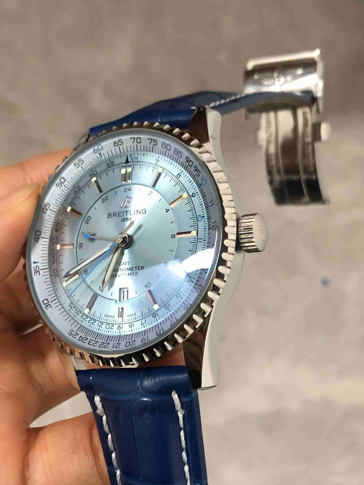Replica Stainless Steel Japanese Vk Quartz Movement Watch BL175