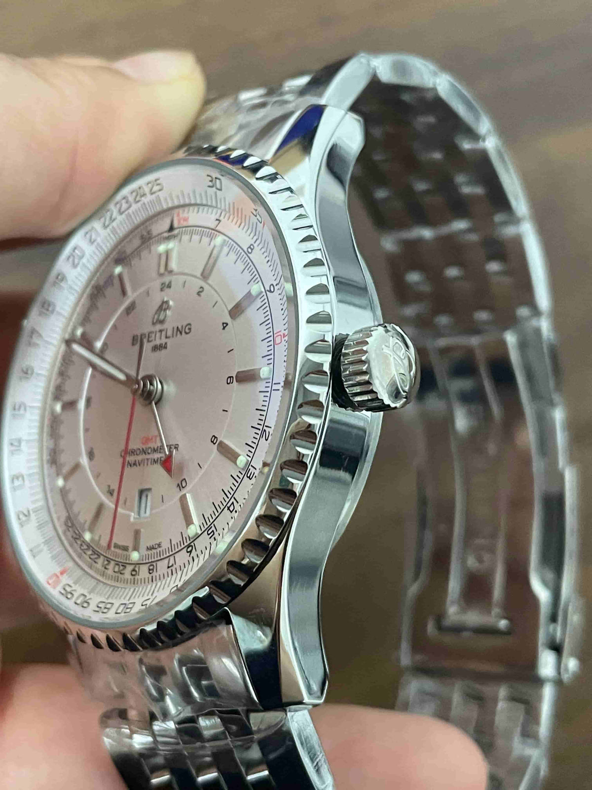 Replica Stainless Steel Japanese Vk Quartz Movement Watch BL252