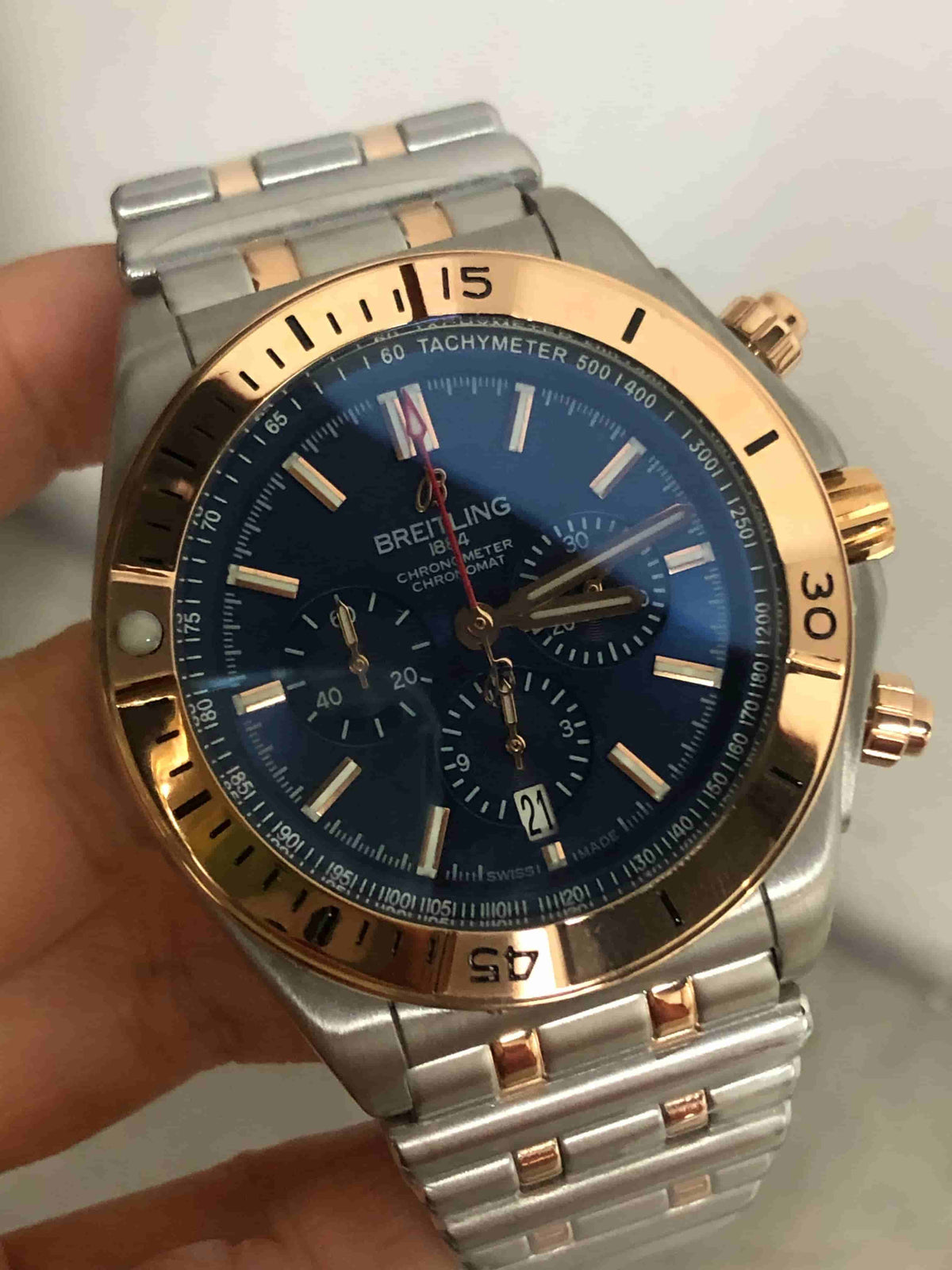 Replica Stainless Steel Japanese Vk Quartz Movement Watch BL164