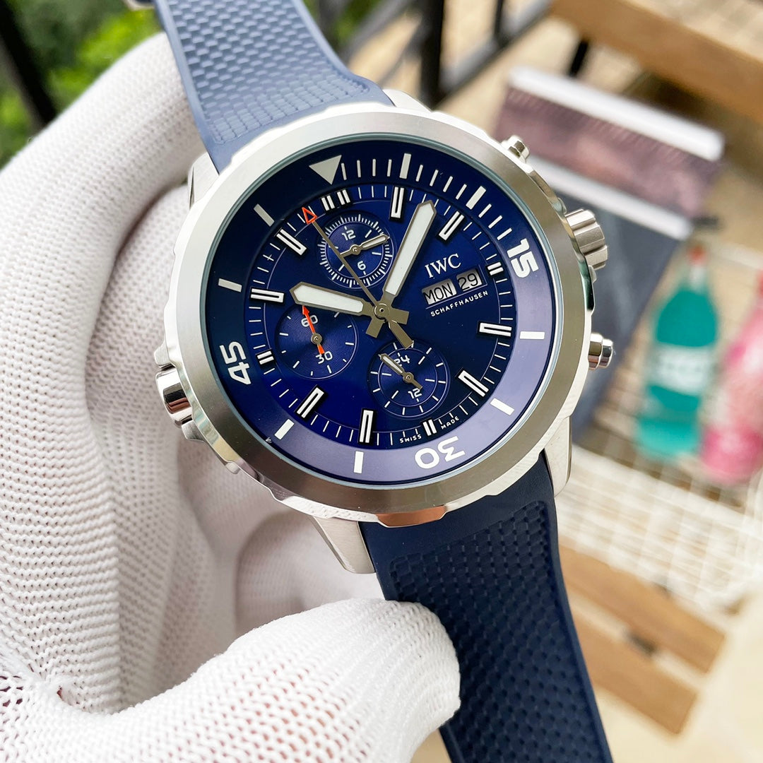 Replica AQUATIMER Japanese VK Quartz Movement Mens Watches 44mm