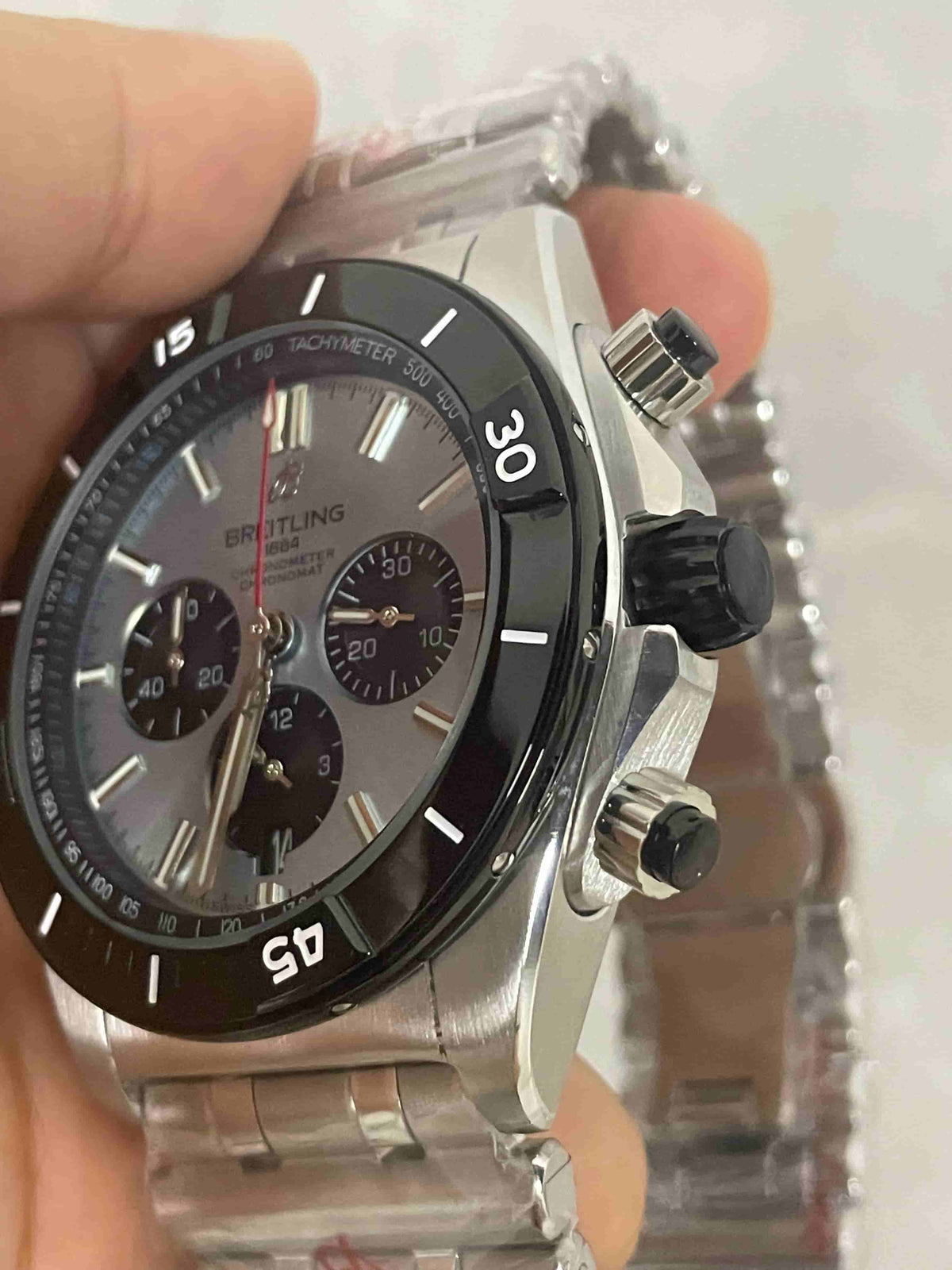 Replica Stainless Steel Japanese Vk63 Quartz Movement Watch BL101