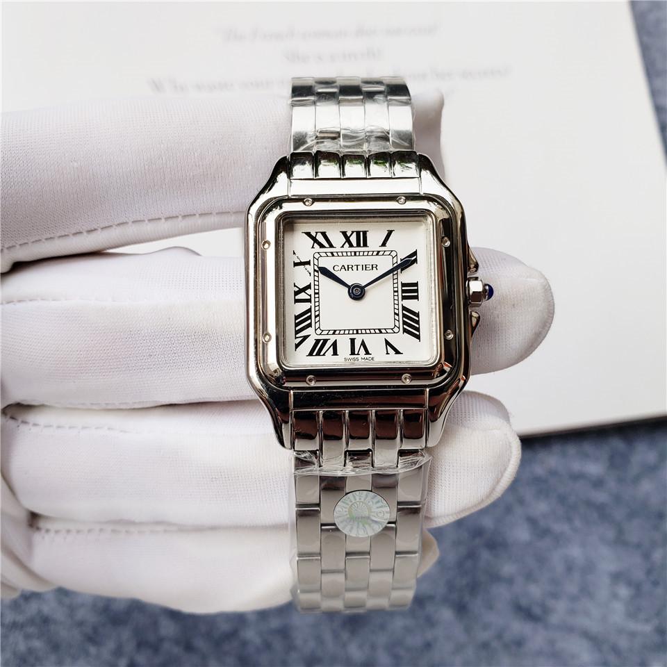 Replica Panthere 904l Stainless Steel Quartz Watch 22mm 27mm