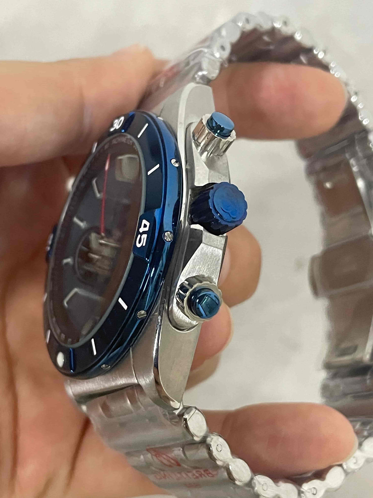 Replica Stainless Steel Japanese Vk63 Quartz Movement Watch BL98