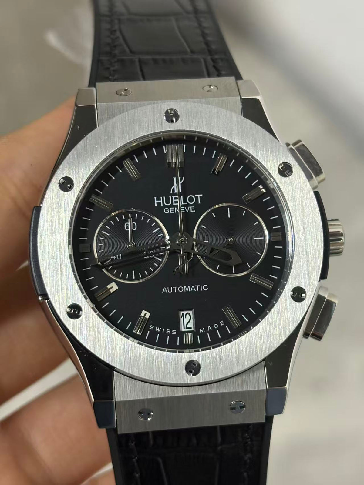 Replica Hublot 904l Stainless Steel Quartzl Watch 42mm