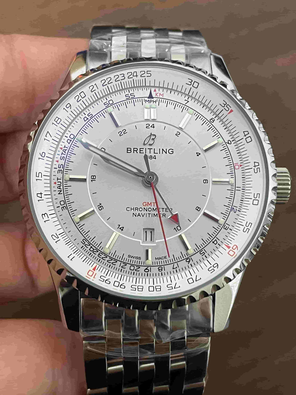 Replica Stainless Steel Japanese Vk Quartz Movement Watch BL252