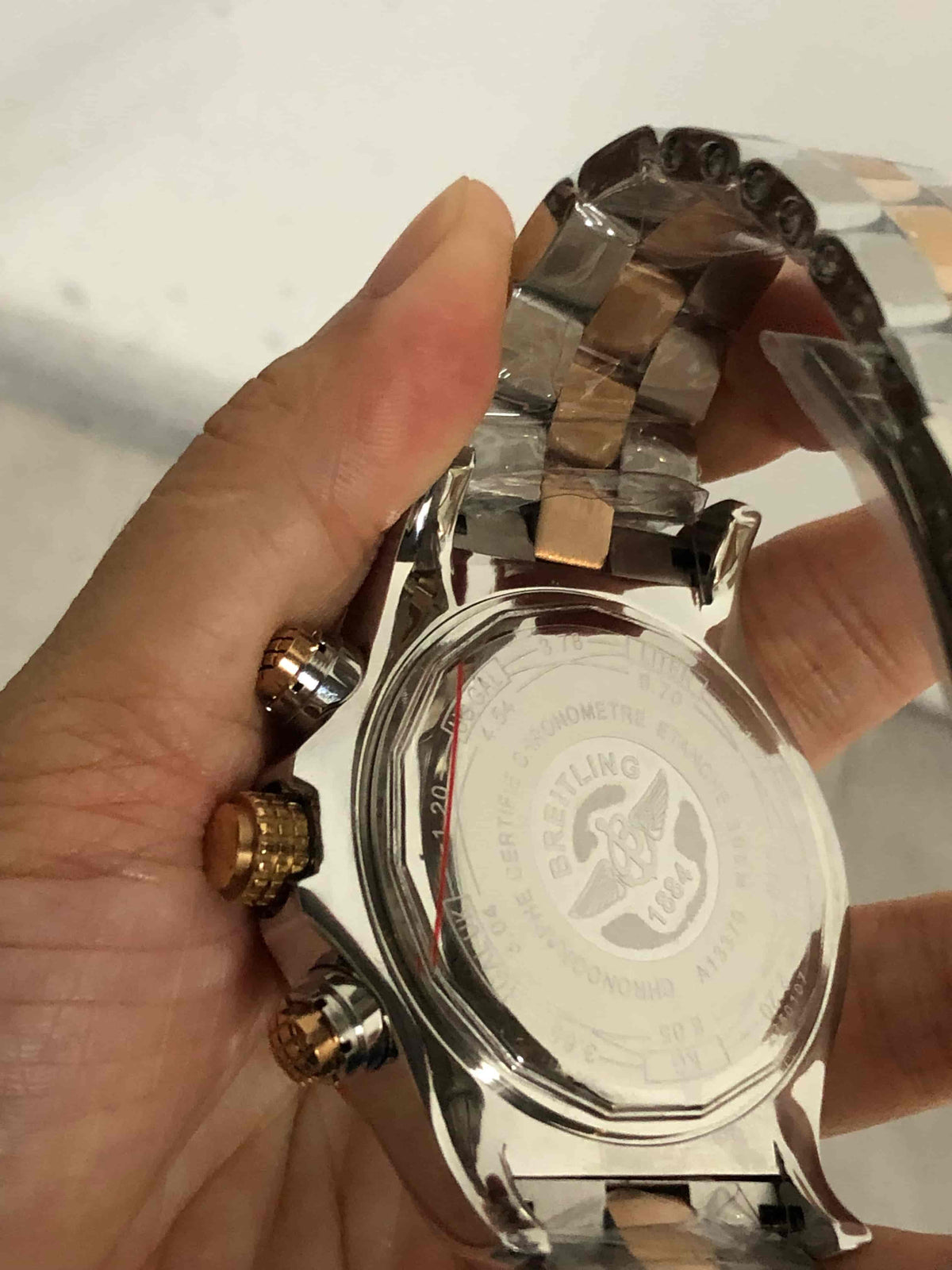 Replica Stainless Steel Japanese Vk Quartz Movement Watch BL219
