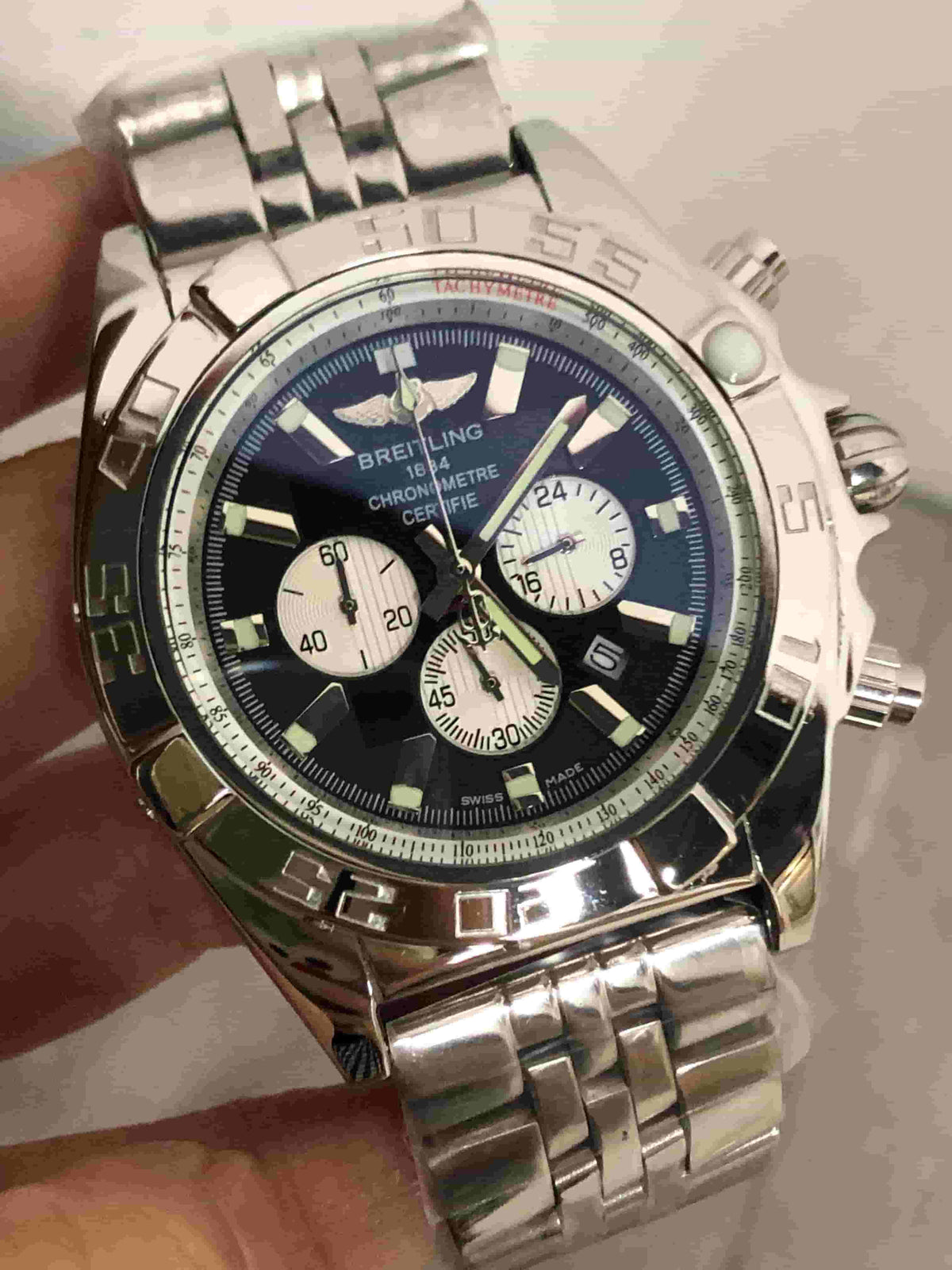 Replica Stainless Steel Japanese Vk Quartz Movement Watch BL208