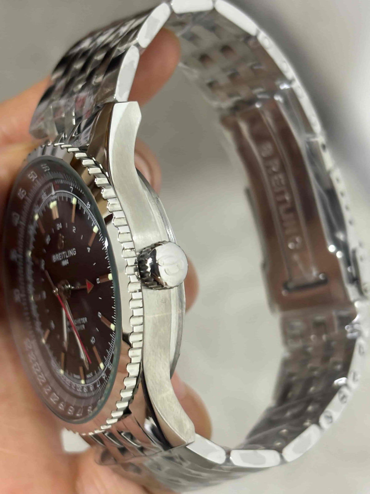 Replica Stainless Steel Japanese Vk Quartz Movement Watch BL218