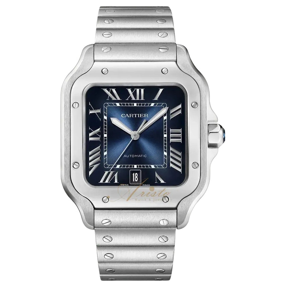 Replica Santos 904l Stainless Steel Automatic Mechanical Watch 39mm/35mm WSSA0071