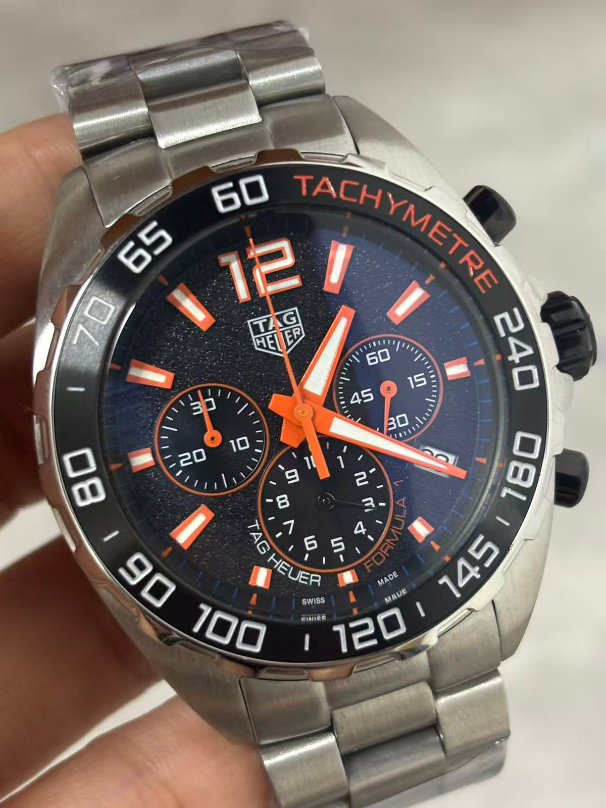 FORMULA 1 Replica Japanese VK Quartz Movement Mens Watches 44mm