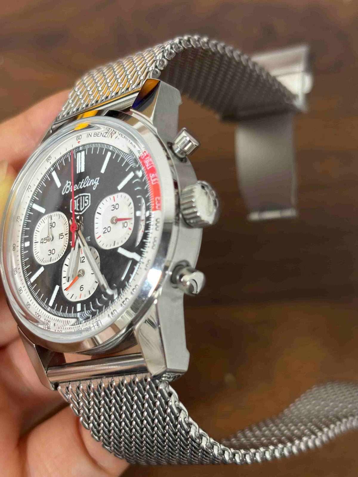 Replica Stainless Steel Japanese Vk Quartz Movement Watch BL253