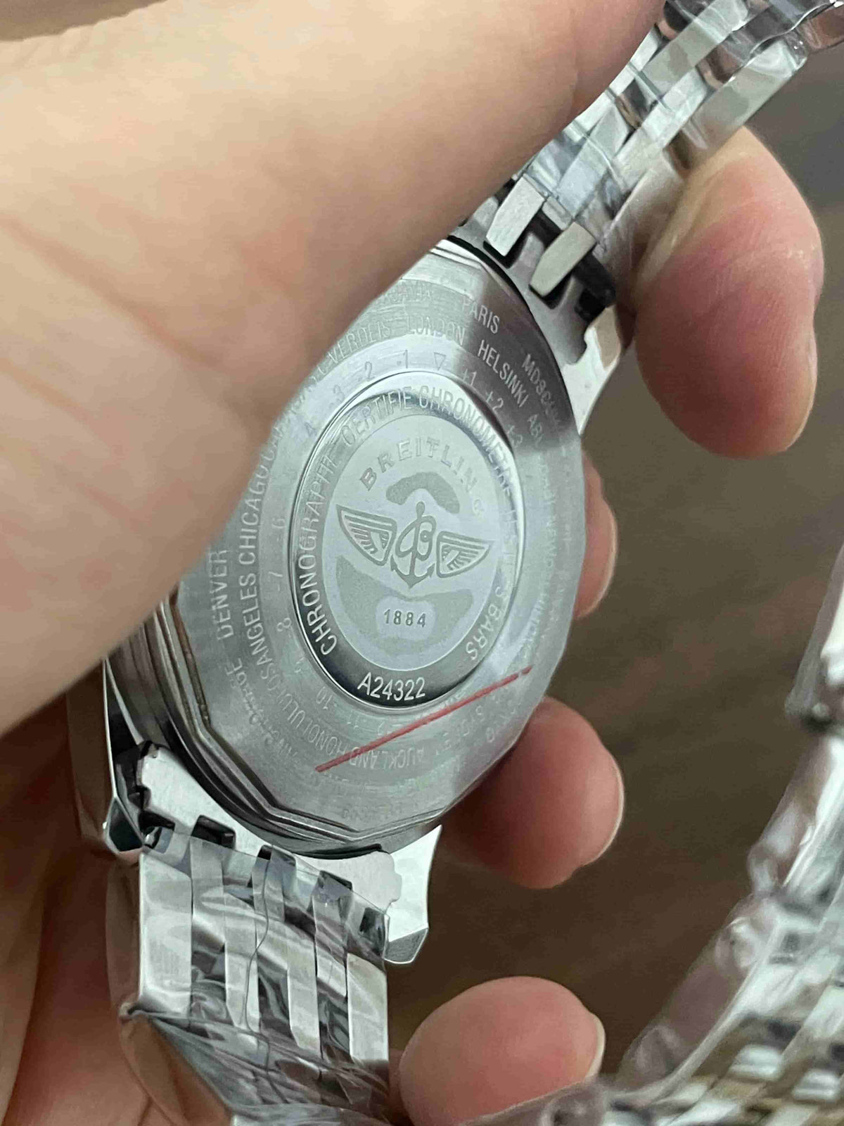 Replica Stainless Steel Japanese Vk Quartz Movement Watch BL252