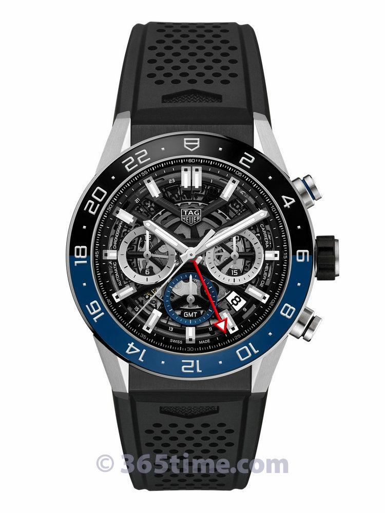 Carrera Replica Japanese VK Quartz Movement Movement Mens Watches 44mm