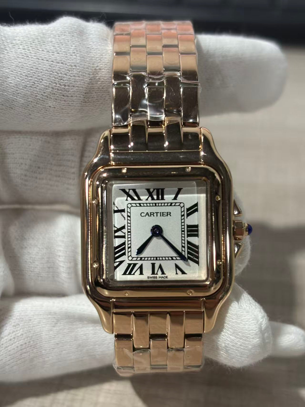 Replica Panthere 904l Stainless Steel Quartz Watch 22mm 27mm