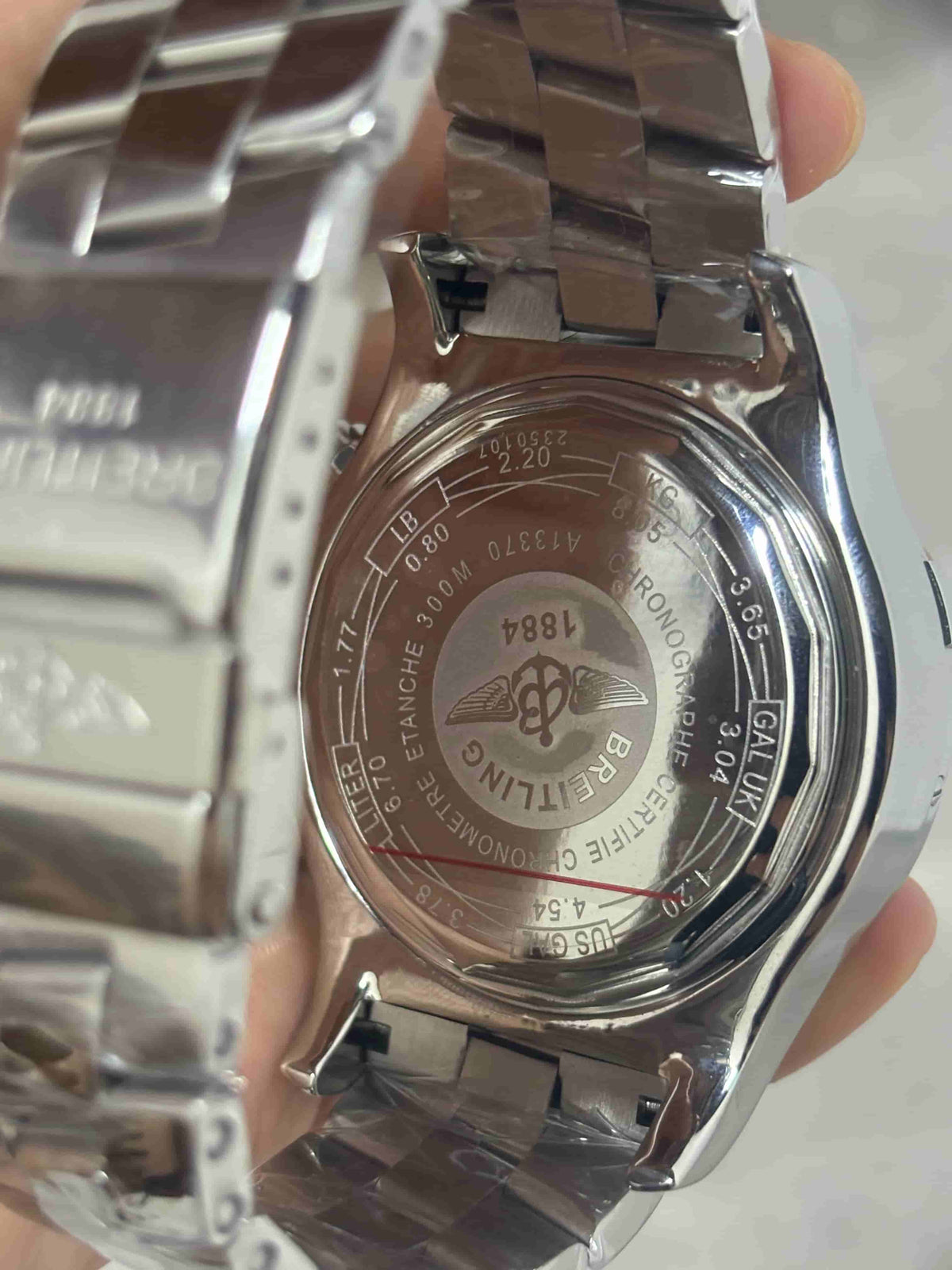 Replica Stainless Steel Japanese Vk Quartz Movement Watch  BL185