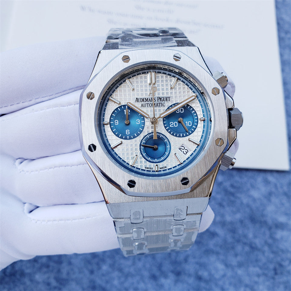 Replica Royal Oak 904l Stainless Steel Quartz Watch for Men 42mm