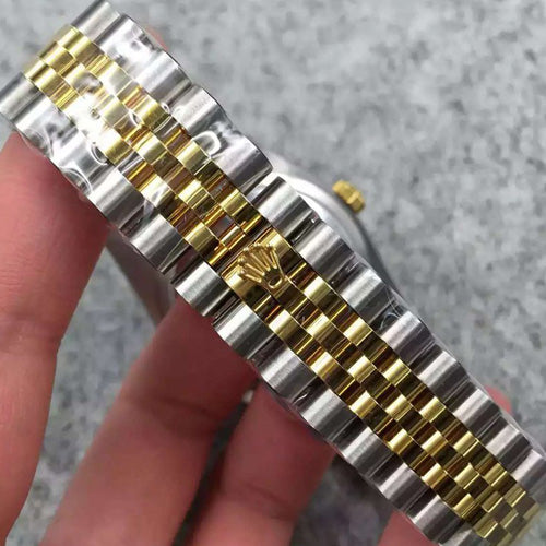 Replica Automatic Watch for Men DateJust Gold Dial 41mm R061201