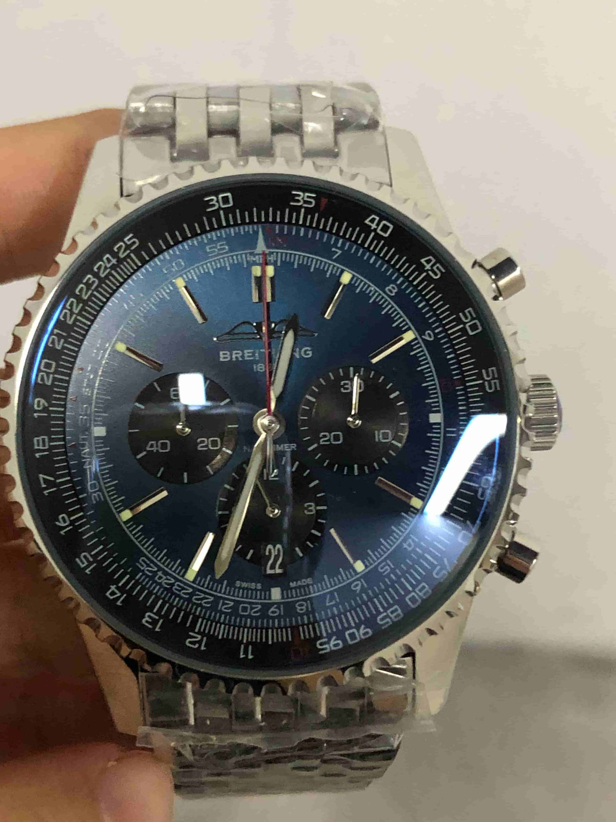 Replica Stainless Steel Japanese Vk63 Quartz Movement Watch BL05