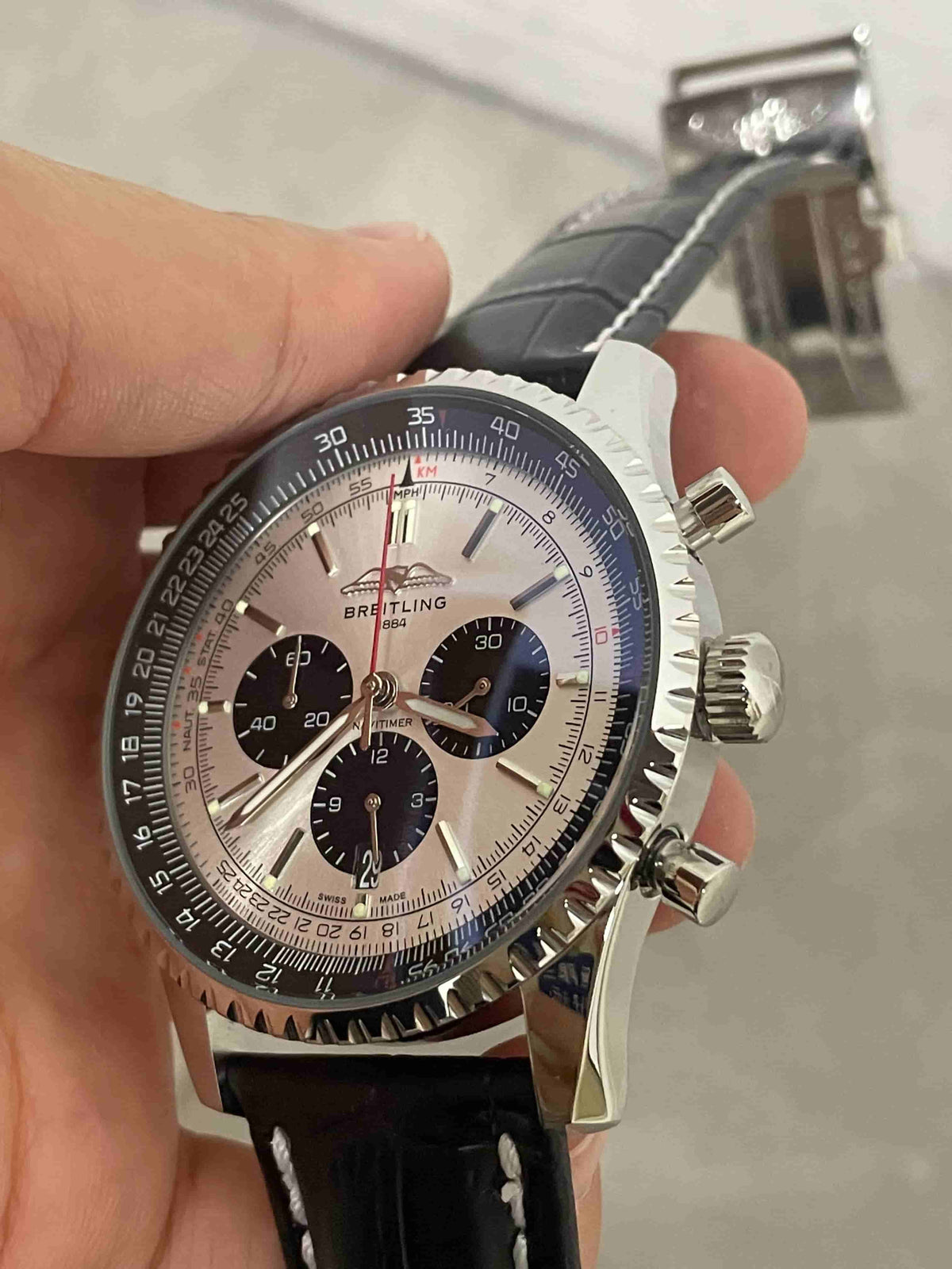 Replica Stainless Steel Japanese Vk Quartz Movement Watch BL228