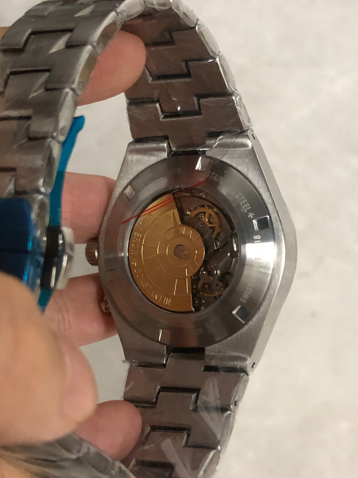 Luxury Automatic Mechanical Watch for Men Wristwatch Stainless Steel Date Overseas 41mm
