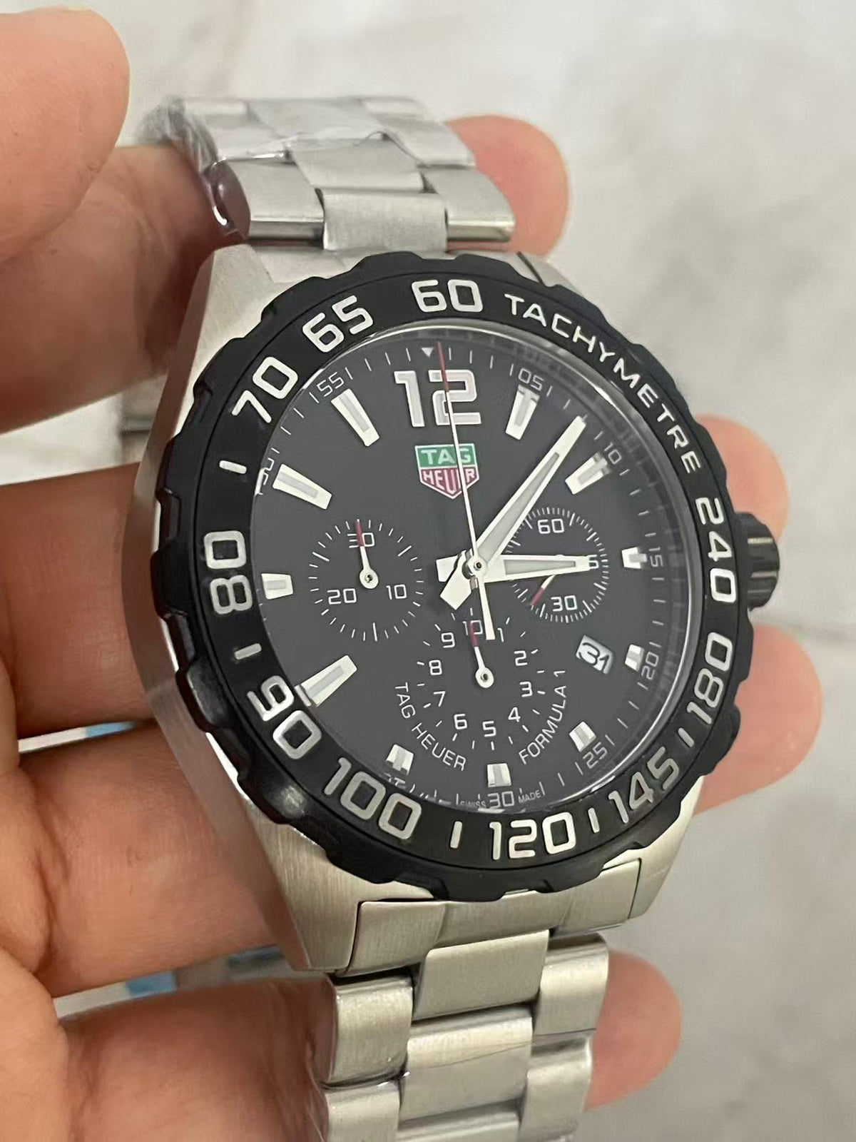 FORMULA 1 Replica Japanese VK Quartz Movement Mens Watches 44mm